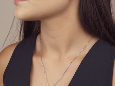 conjunto colar a brinco pedra rosa semijoia